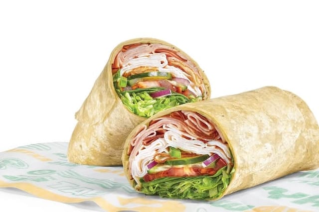 Turkey & Ham Wrap.