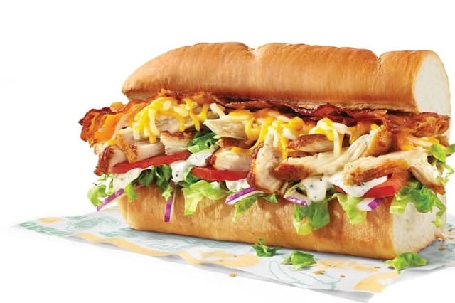 Chicken & Bacon Ranch.