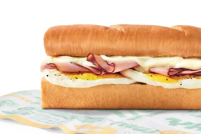 Black Forest Ham, Egg & Cheese.