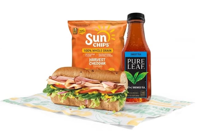 Ham & Turkey Stacker Combo.