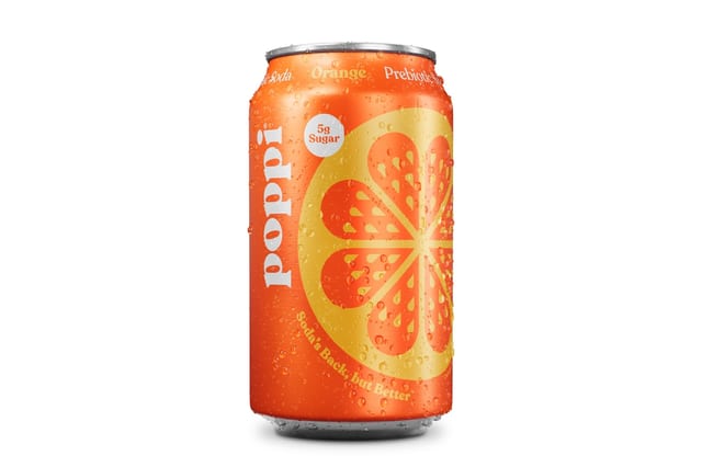 Poppi Orange.