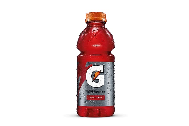 Gatorade® Fruit Punch.