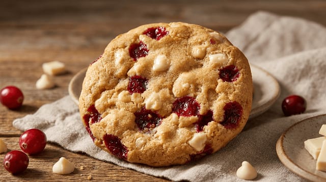 Raspberry Cheesecake Cookie.