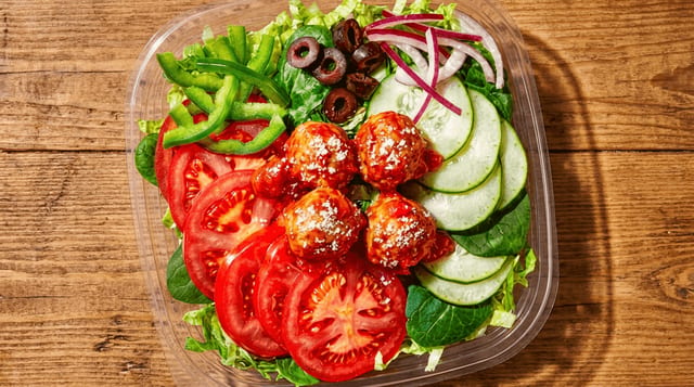 Meatball Salad.