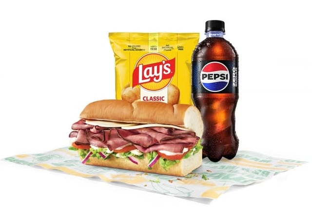 Roast Beef Combo.