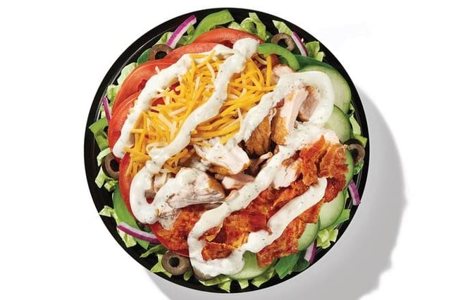 Chicken & Bacon Ranch Bowl.