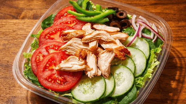 Grilled Chicken Salad.