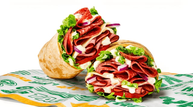 Ham & Salami Wrap.
