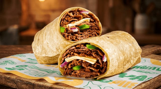 Steak Philly Wrap.