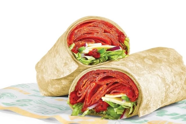 Pizza Sub Wrap.