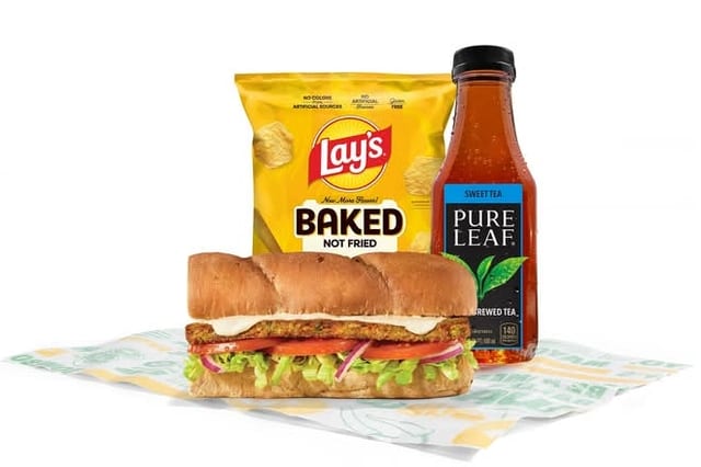 Veggie Patty Combo.