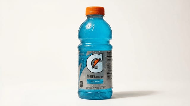 Gatorade® Cool Blue.